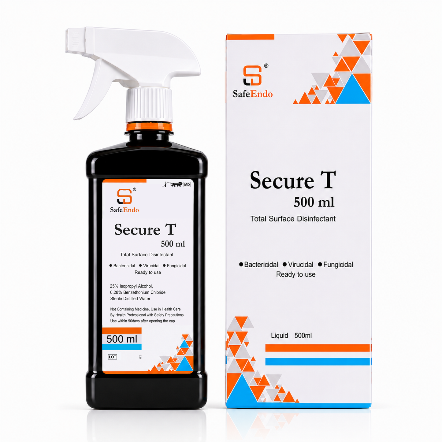 SafeEndo Secure T | Surface Disinfectant & Instrument Cleaning Solution