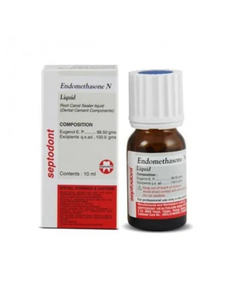 Septodont Endomethasone N - 14G Powder + 10ML Liquid | ZOE Based Root Canal Sealer