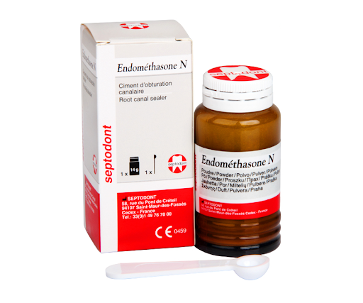 Septodont Endomethasone N - 14G Powder + 10ML Liquid | ZOE Based Root Canal Sealer