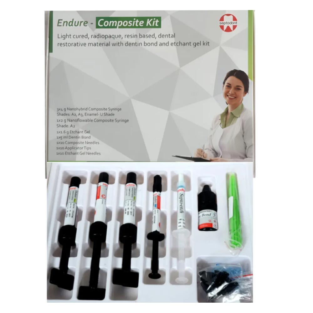 Septodont Endure Nano Hybrid Composite Kit | Complete Restorative System