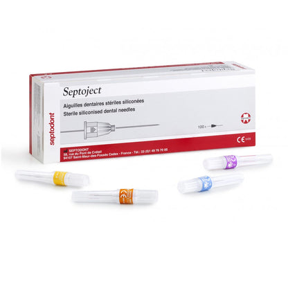 Septoject Needles 27G/35MM | For Dental Cartridge Syringe
