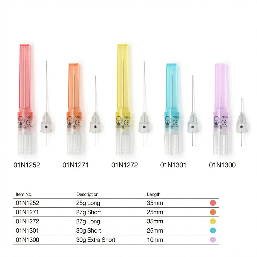 Septoject Needles 27G/35MM | For Dental Cartridge Syringe