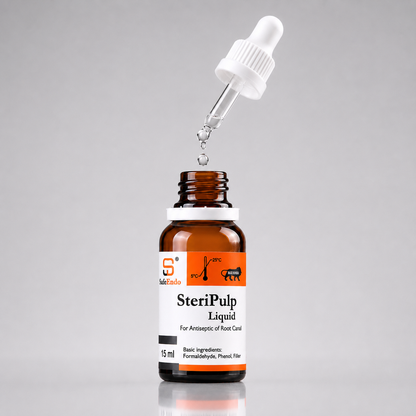 SafeEndo SteriPulp Liquid | Antiseptic Liquid for Root Canal Sterilization
