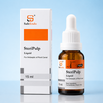 SafeEndo SteriPulp Liquid | Antiseptic Liquid for Root Canal Sterilization