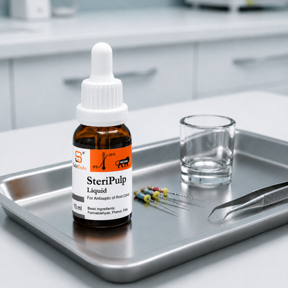 SafeEndo SteriPulp Liquid | Antiseptic Liquid for Root Canal Sterilization