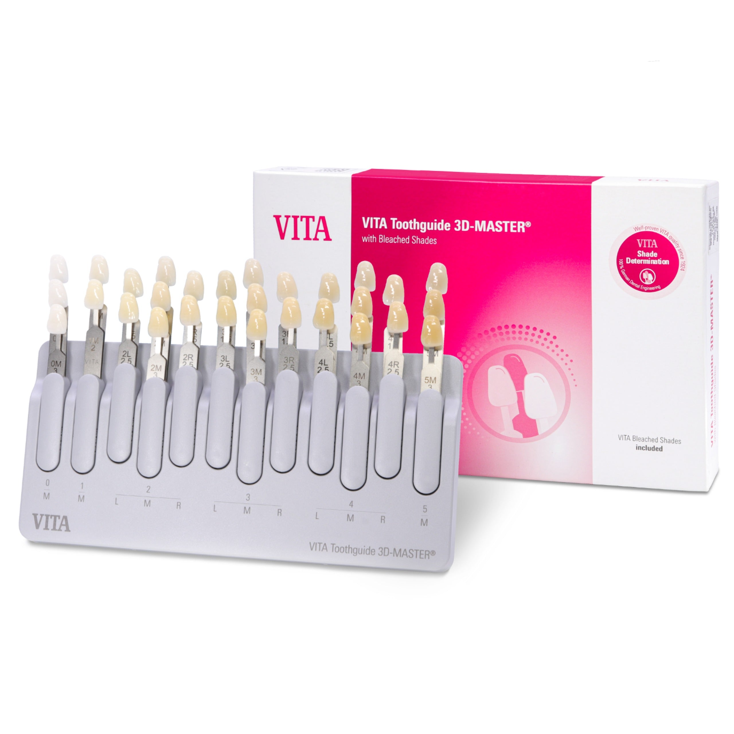 VITA Toothguide 3D-Master With Bleached Shade Guide – amplemeds