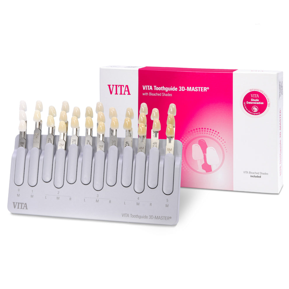 VITA Toothguide 3D-Master With Bleached Shade Guide – amplemeds
