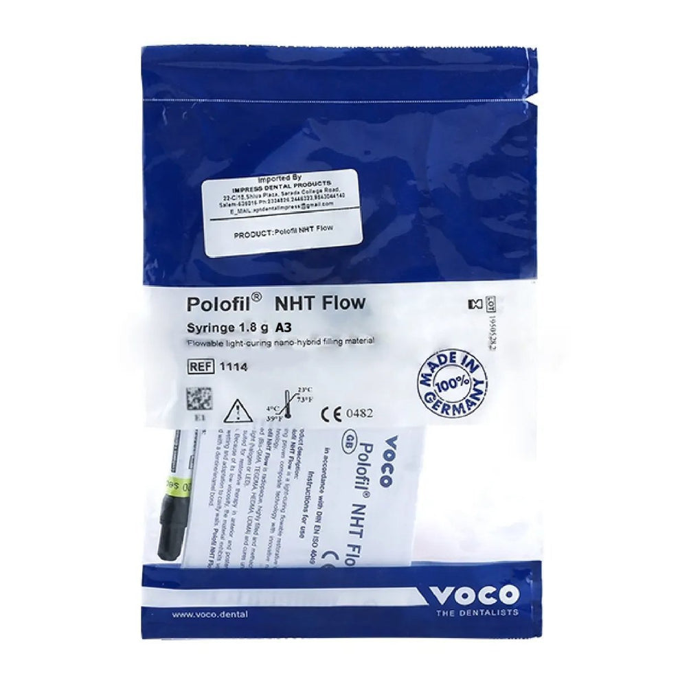 VOCO Polofil NHT Flow A3 Shade Syringe – amplemeds
