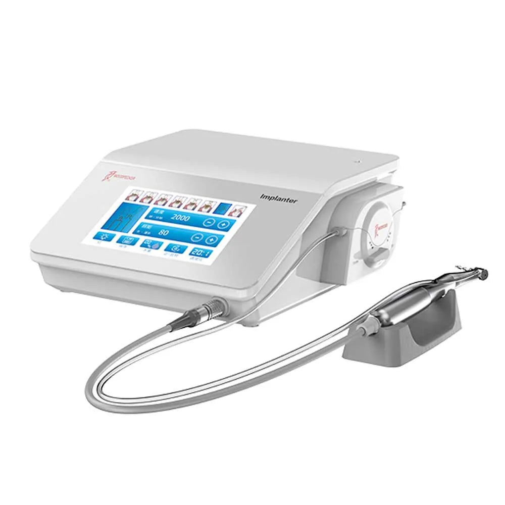 Woodpecker Implanter Physiodispenser with Fiber Optic Handpiece