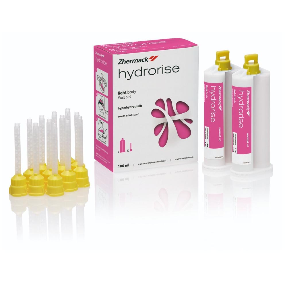 Zhermack Hydrorise Putty & Light Body Impression Material | Rubber Base Impression Material