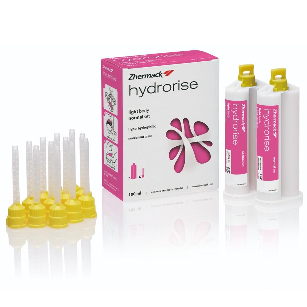 Zhermack Hydrorise Putty & Light Body Impression Material | Rubber Base Impression Material