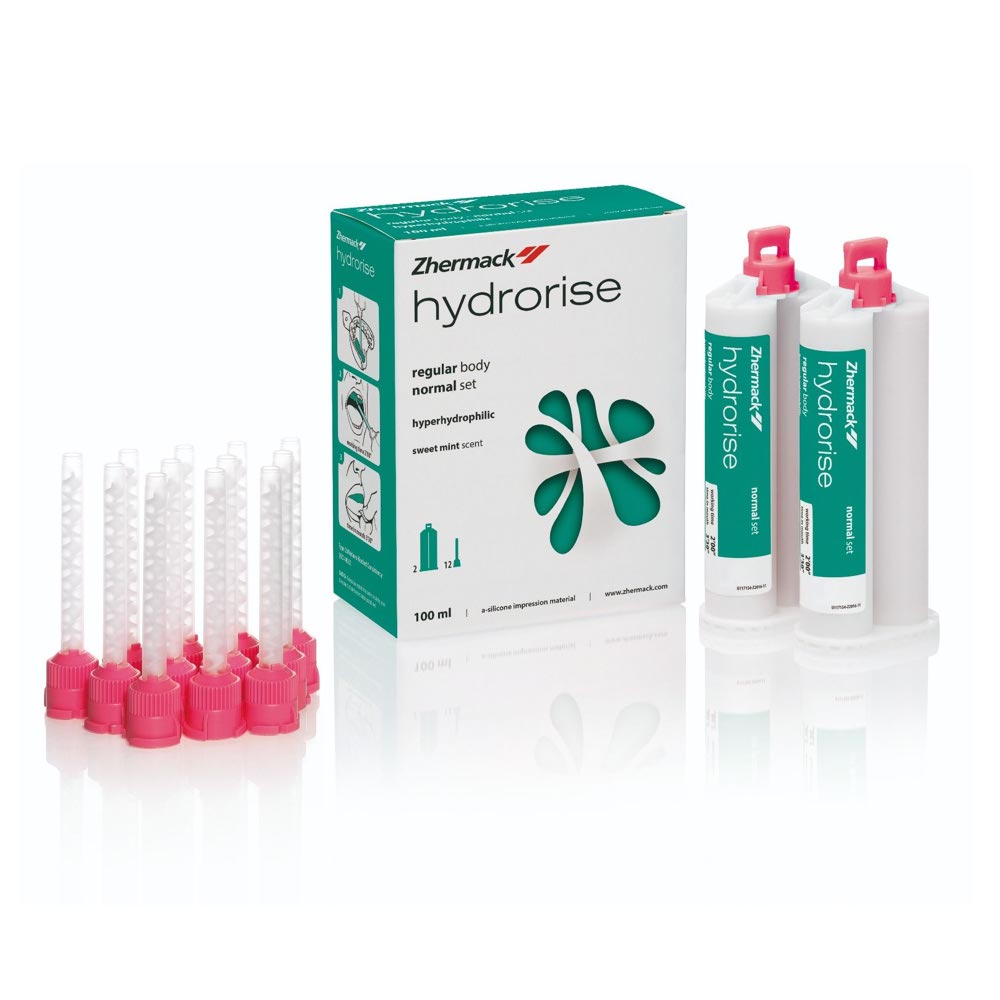 Zhermack Hydrorise Putty & Light Body Impression Material | Rubber Base Impression Material