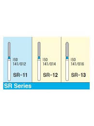 MANI Diamond Bur - SR Series | Straight Round End Diamond Burs