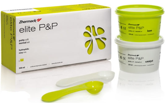 Zhermack Elite P&P Putty And Light Body Cartridge Kit
