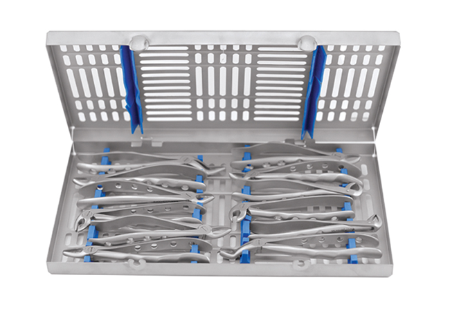 GDC Extraction Forceps S/12 With Cassette Instruments Kit