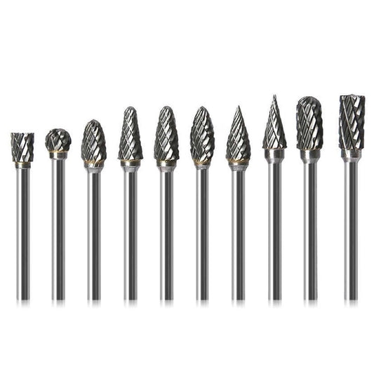 iNDENT Dental Acrylic Trimmers | Denture Adjustment Carbide Burs