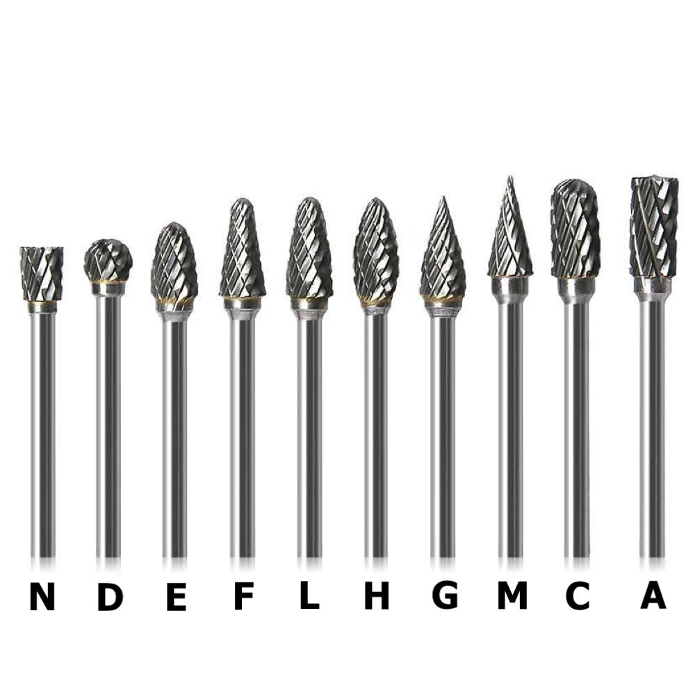 iNDENT Dental Acrylic Trimmers | Denture Adjustment Carbide Burs