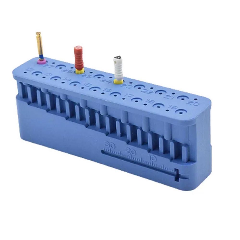 iNDENT Dental Mini Endobloc | Endo Measuring Instrument Bloc
