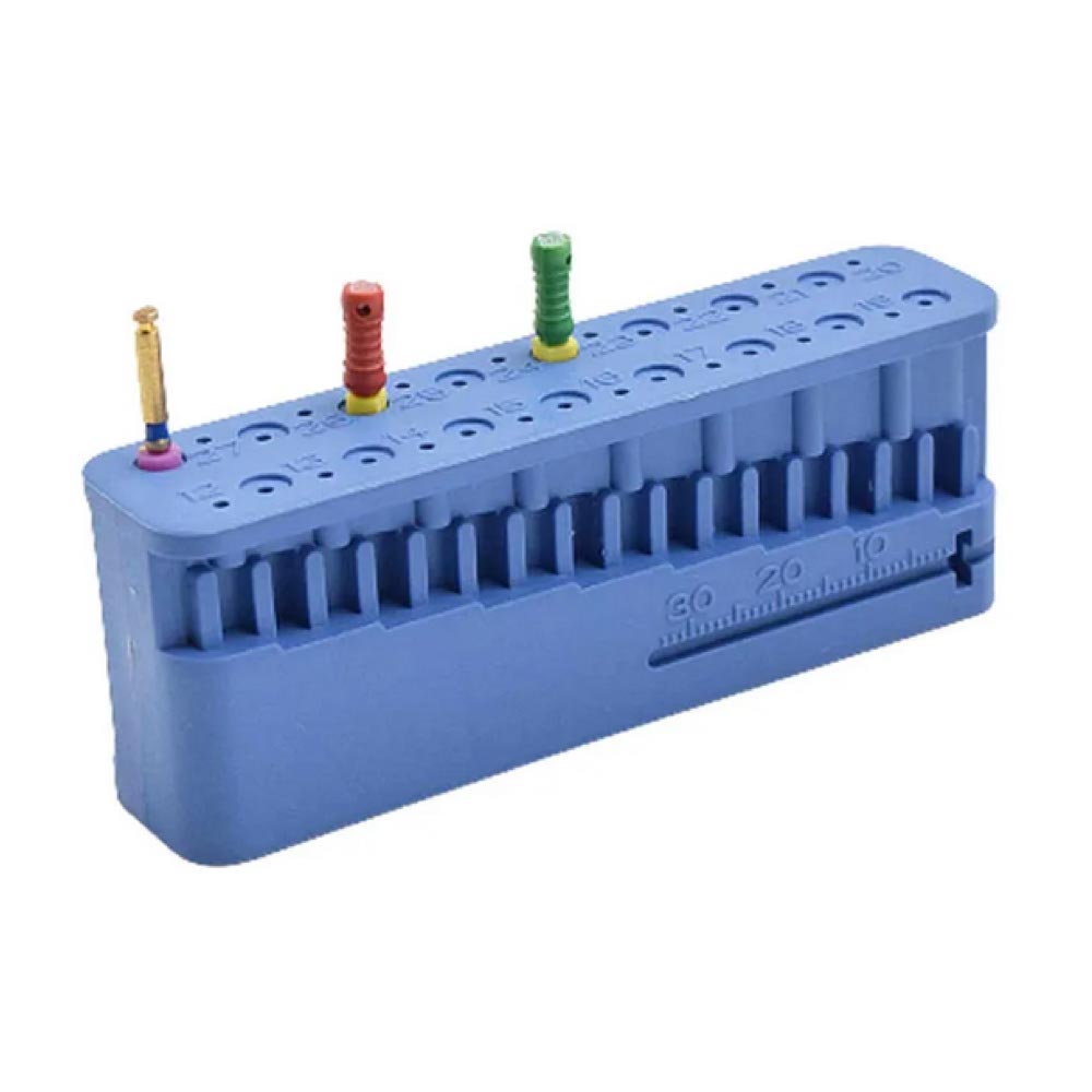 iNDENT Dental Mini Endobloc | Endo Measuring Instrument Bloc