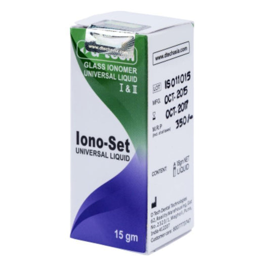 D-Tech Iono-Set Universal GIC Liquid | Glass Inomer Universal Liquid for Type I & II GIC