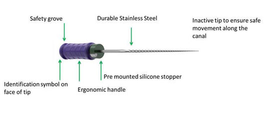 DENTSPLY M-Access K-Files 31Mm (Hand Use)