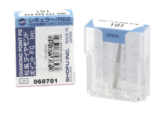 SHOFU Diamond Bur FG - Regular Grit (Un-Banded Shank)
