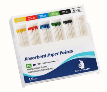 SURE ENDO Pro Taper Paper Points