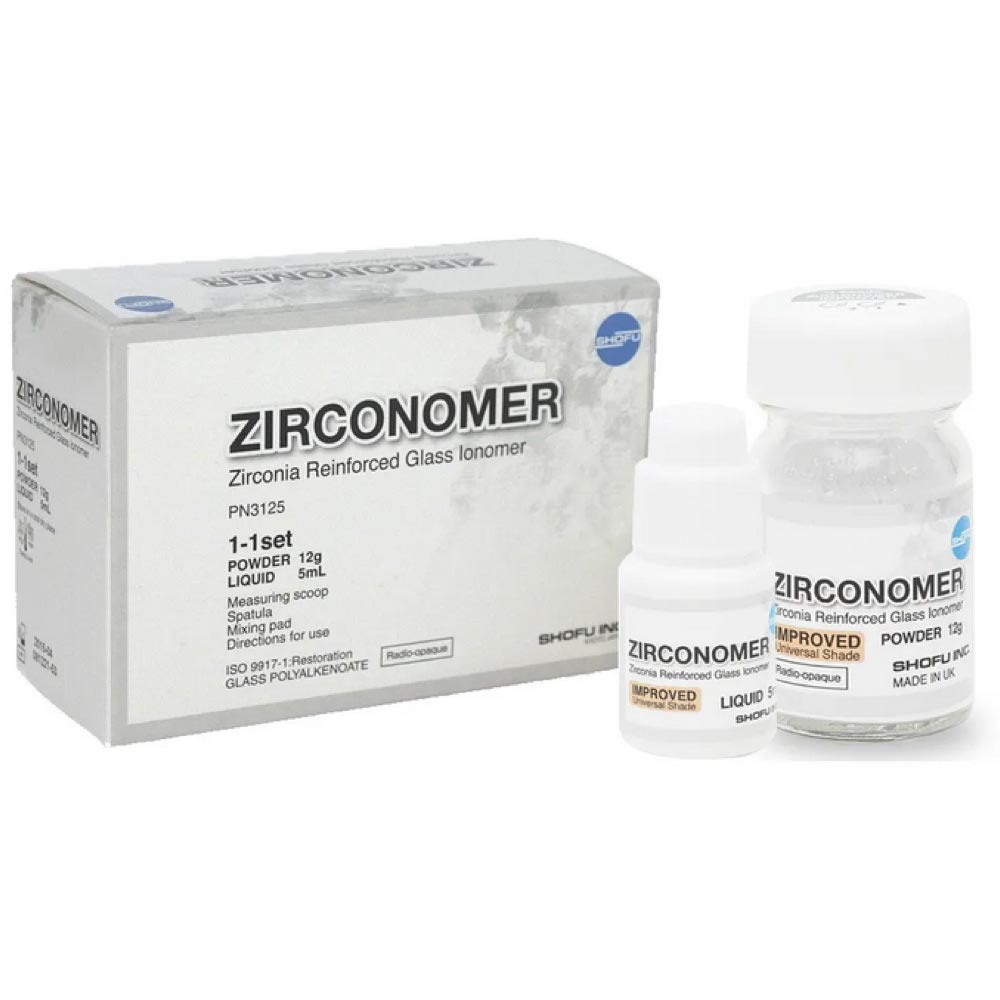 SHOFU Zirconomer Improved | Zirconia-Reinforced Glass Ionomer Restorative
