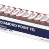 SHOFU Diamond Bur FG - Fine Grit (Red Banded Shank) - Image 2