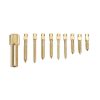 Dental Conical Screw Posts | Pack of 120 PCS | High Quality Precision Finish Special Lead Free Conical Metal Screw Posts With Keys - Image 3