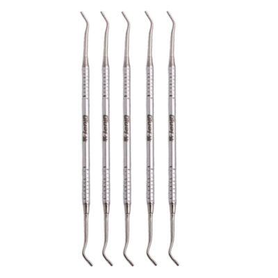 JENIN Dental Round Amalgam Condenser PACK OF 5