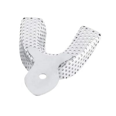 JENIN Plus Dentulous Lower L3 Perforated Rim Lock Impression Trays - Image 4