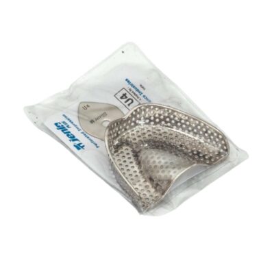 JENIN Plus Dentulous Upper U4 Perforated Rim Lock Impression Trays - Image 3