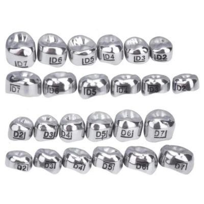 ORO Little Crown Primary UPPER First Molar | Stainless Steel Crowns - Image 2