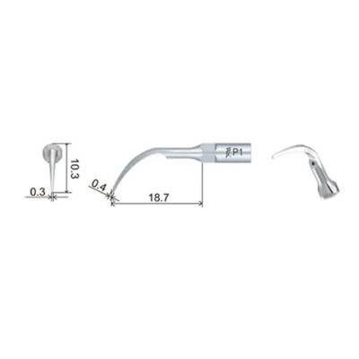Woodpecker Scaler Tip P1 for UDS & EMS Scalers - Image 3