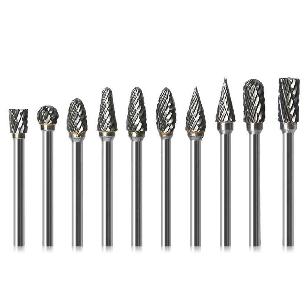 iNDENT Dental Acrylic Trimmers | Denture Adjustment Carbide Burs