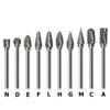 iNDENT Dental Acrylic Trimmers | Denture Adjustment Carbide Burs - Image 2