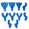 iNDENT Dental Autoclavable Set of 10 Impression Trays