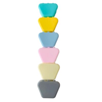 iNDENT Dental Denture Boxes | Pack of 12 | Storage for Dentures and Orthodontic Devices - Image 4