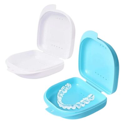 iNDENT Dental Retainer Box | Pack of 12 | Storage for Orthodontic Retainers and Aligners - Image 2