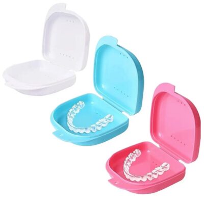 iNDENT Dental Retainer Box | Pack of 12 | Storage for Orthodontic Retainers and Aligners - Image 4
