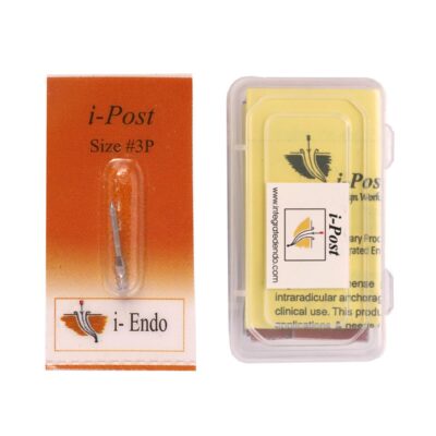 Prime Dental i Post #3P Pack of 10 Integrated Endodontic Metal Post